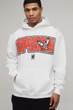 Sweat À Casynthétiqueche Imprimé Licence Spidey Oversize