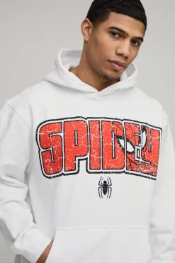 Sweat À Casynthétiqueche Imprimé Licence Spidey Oversize