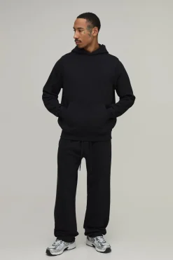 boohooMAN Sweat À Casynthétiqueche Lourd 480 G/m² Coupe Regular À Enfiler<Homme Nouveautés Grande Taille|Tout Afficher