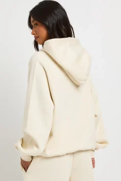 boohoo Sweat À Casynthétiqueche Oversize Court Avec Coutures Raglan Petite<Femme Sweats À Capuche Et Sweatshirts|Basiques
