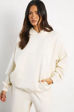 Sweat À Casynthétiqueche Oversize À Coutures Raglan