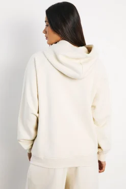 Sweat À Casynthétiqueche Oversize À Coutures Raglan
