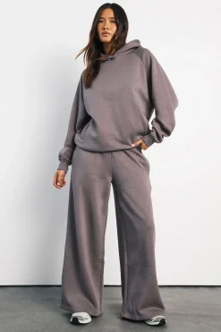 Sweat À Casynthétiqueche Oversize Avec Coutures Raglan