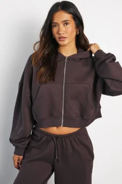 boohoo Sweat À Casynthétiqueche Oversize À Coutures Raglan<Femme Sweats À Capuche Et Sweatshirts|Basiques