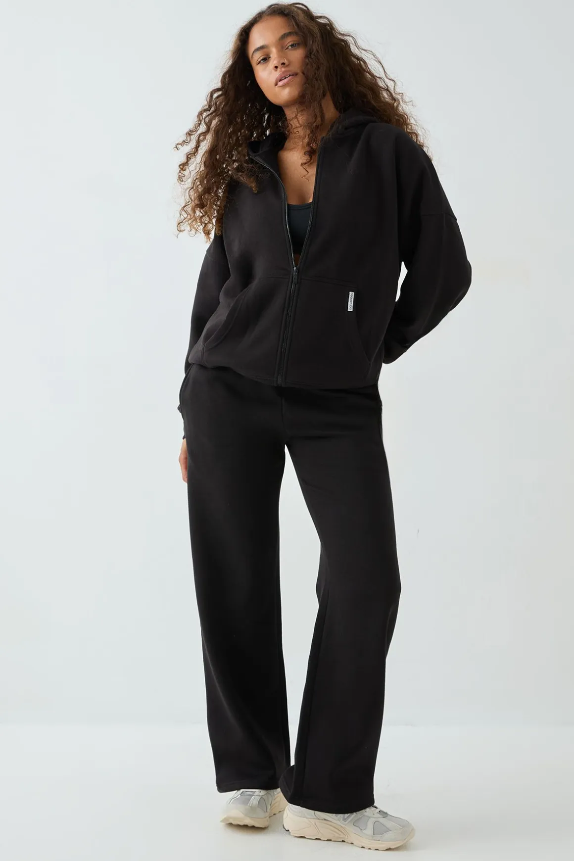 Sweat à Casynthétiqueche Oversize Zippé DSGN Studio