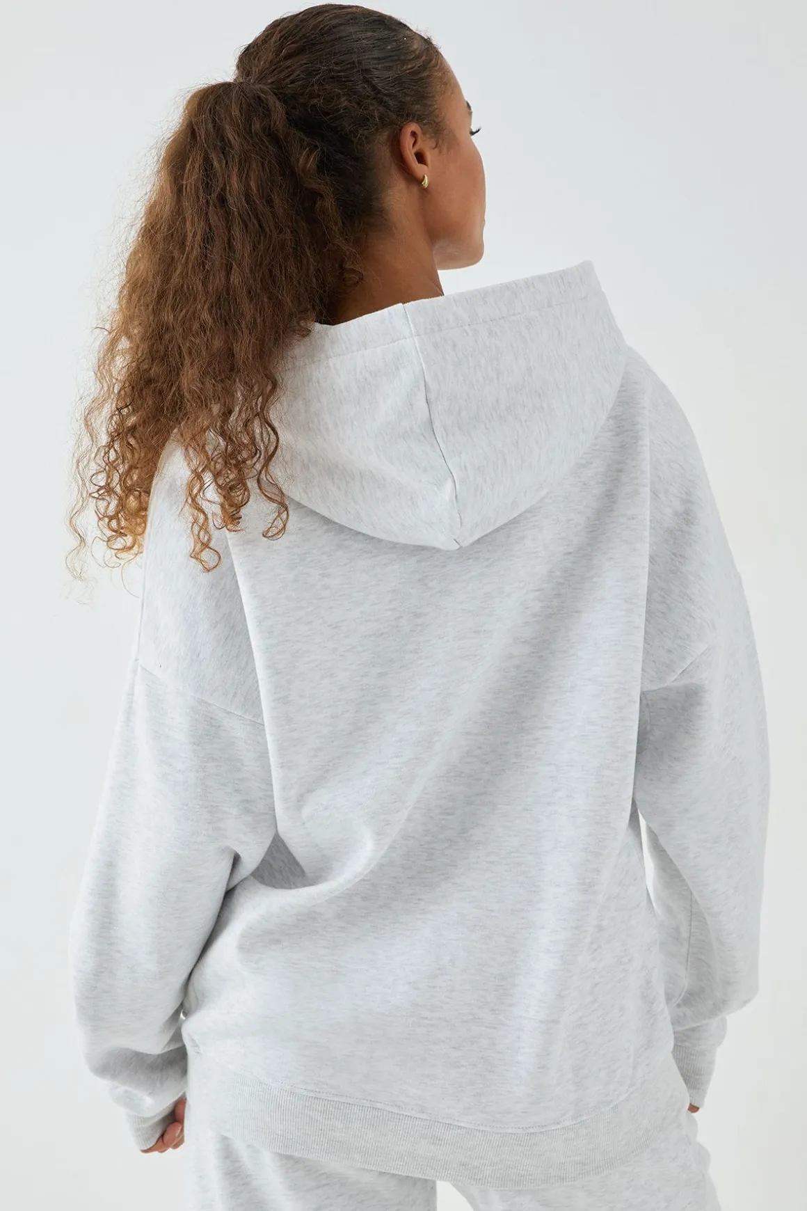 Sweat à Casynthétiqueche Oversize Zippé DSGN Studio