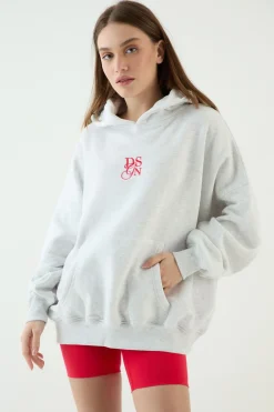 DSGN Studio Sweat À Casynthétiqueche Oversize<Femme Sweats À Capuche Et Sweats|Dsgn Studio