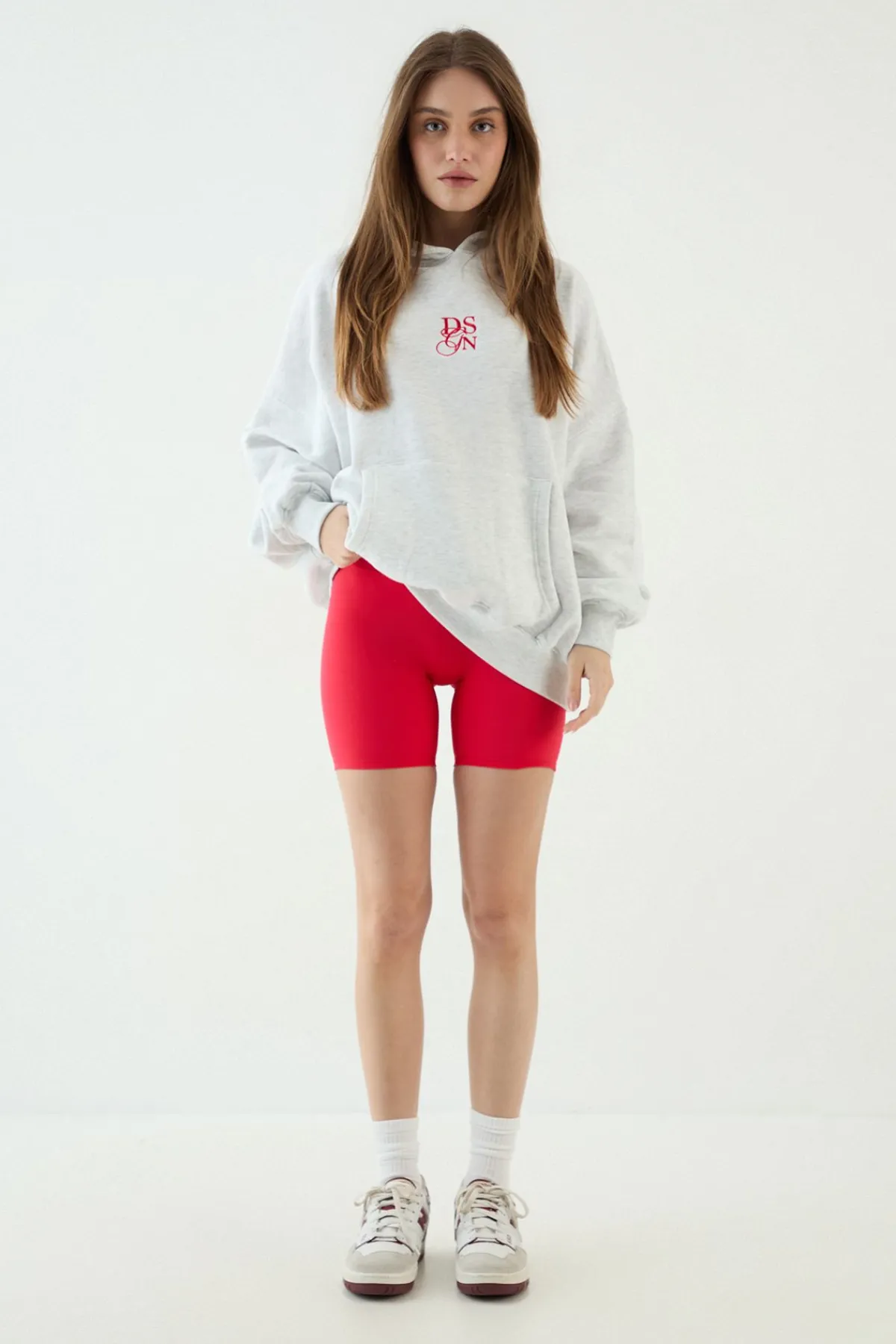 DSGN Studio Sweat À Casynthétiqueche Oversize<Femme Sweats À Capuche Et Sweats|Dsgn Studio