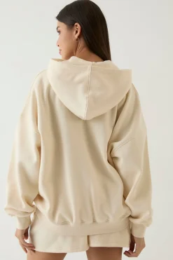 DSGN Studio Sweat À Casynthétiqueche Oversize Avec Appliqué Vichy<Femme Sweats À Capuche Et Sweatshirts|Dsgn Studio