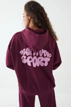 Sweat à Casynthétiqueche Oversize DSGN Studio Sport Bubble
