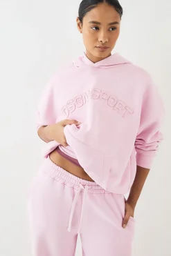 Sweat à Casynthétiqueche Oversize DSGN Studio avec Appliqué en Tissu Assorti