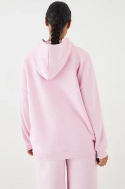Sweat à Casynthétiqueche Oversize DSGN Studio avec Appliqué en Tissu Assorti