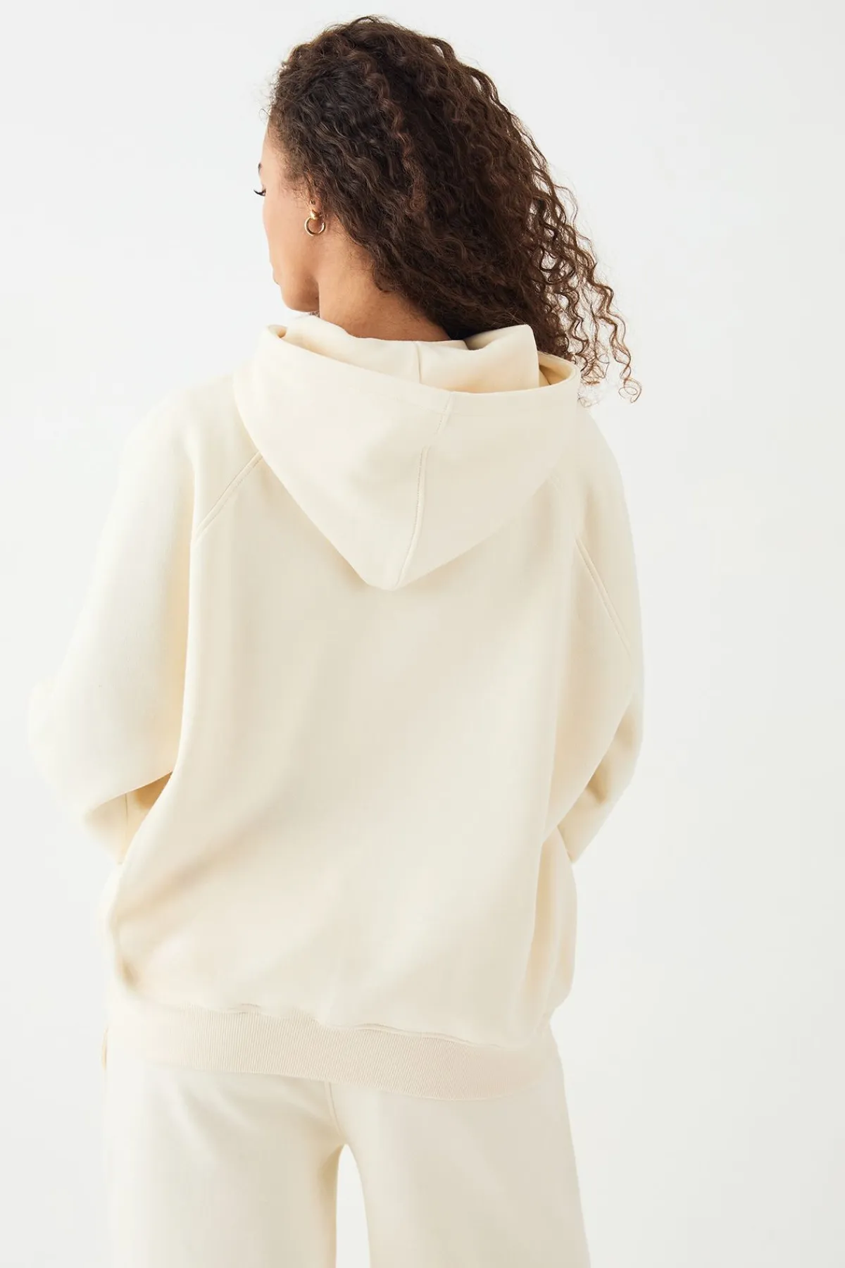 DSGN Studio Sweat à Casynthétiqueche Oversized Script<Femme Sweats À Capuche Et Sweatshirts|Dsgn Studio