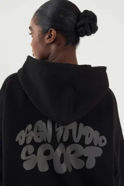 DSGN Studio Sweat à Casynthétiqueche Oversize Sport Bubble<Femme Sweats À Capuche Et Sweats|Dsgn Studio