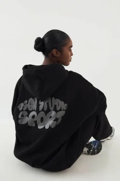 DSGN Studio Sweat à Casynthétiqueche Oversize Sport Bubble<Femme Sweats À Capuche Et Sweats|Dsgn Studio