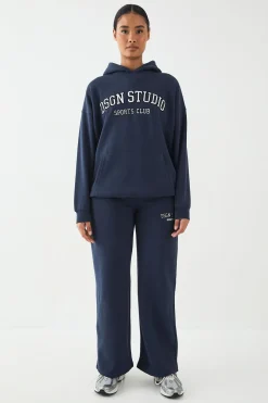 Sweat à Casynthétiqueche Oversize avec Appliqué DSGN Studio
