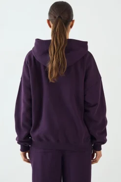 Sweat à Casynthétiqueche Oversize DSGN Studio avec Appliqué Éponge