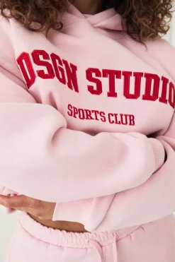 Sweat à Casynthétiqueche Oversized Appliqué DSGN Studio