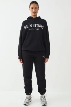 Sweat à Casynthétiqueche Oversize avec Applique DSGN Studio