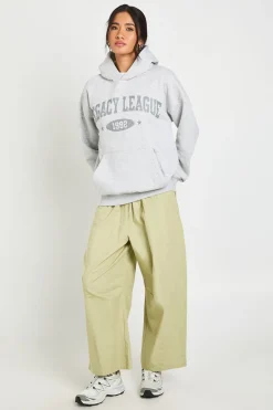 Sweat À Casynthétiqueche Oversize Imprimé Graphique Effet Vieilli