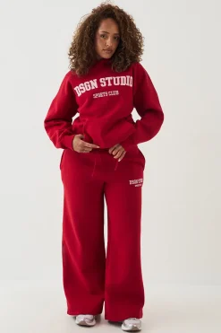 DSGN Studio Sweat À Casynthétiqueche Oversize Avec Appliqué<Femme Sweats À Capuche Et Sweats|Dsgn Studio