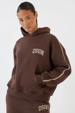 Sweat À Casynthétiqueche Oversize Dsgn Studio Avec Bandes Latérales