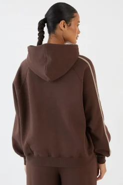 Sweat À Casynthétiqueche Oversize Dsgn Studio Avec Bandes Latérales