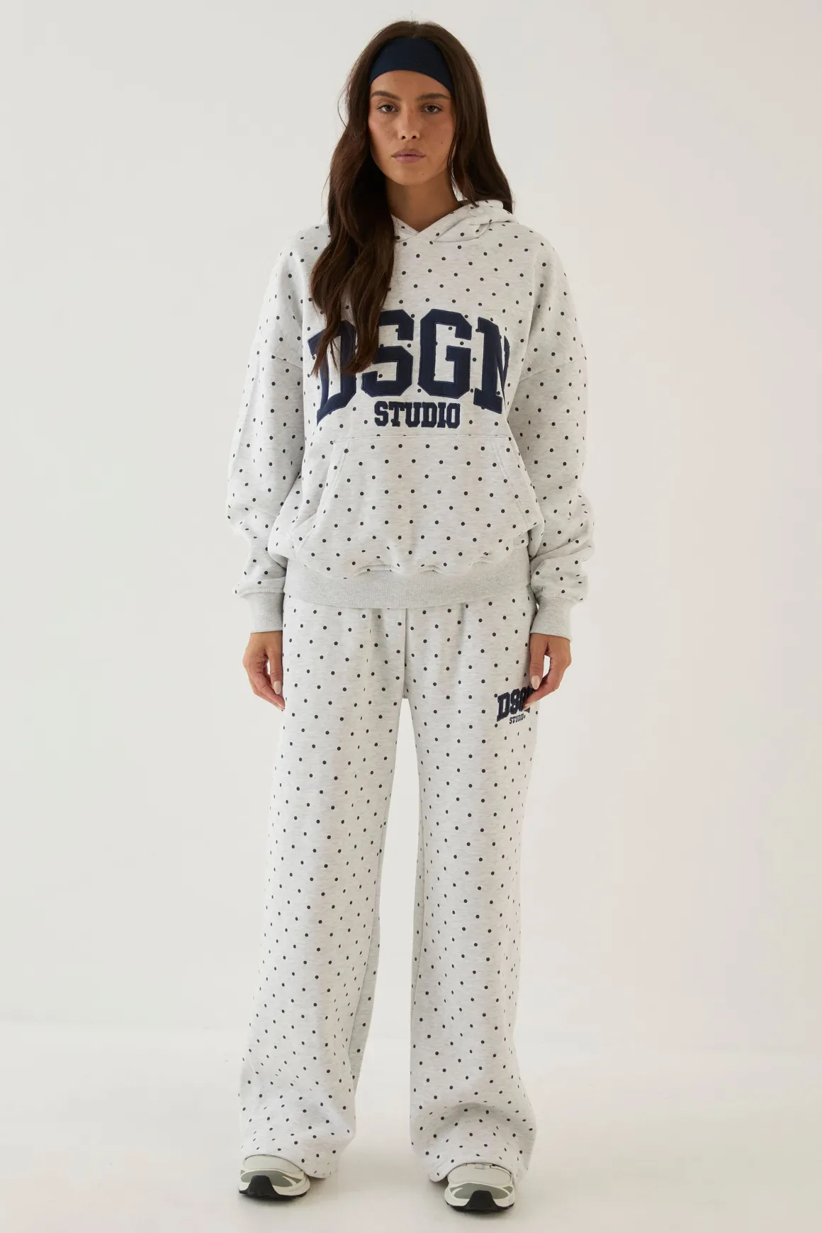 DSGN Studio Sweat À Casynthétiqueche Oversize Avec Appliqué Collegiate<Femme Sweats À Capuche Et Sweatshirts|Dsgn Studio