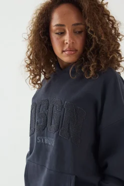 Sweat À Casynthétiqueche Oversize Dsgn Studio Avec Appliqué En Tissu Éponge