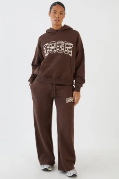 DSGN Studio Sweat À Casynthétiqueche Oversize À Appliqué Rayé<Femme Sweats À Capuche Et Sweatshirts|Dsgn Studio