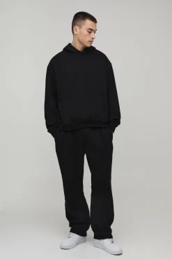 Sweat à Casynthétiqueche Oversize Boxy Signature BM Basic