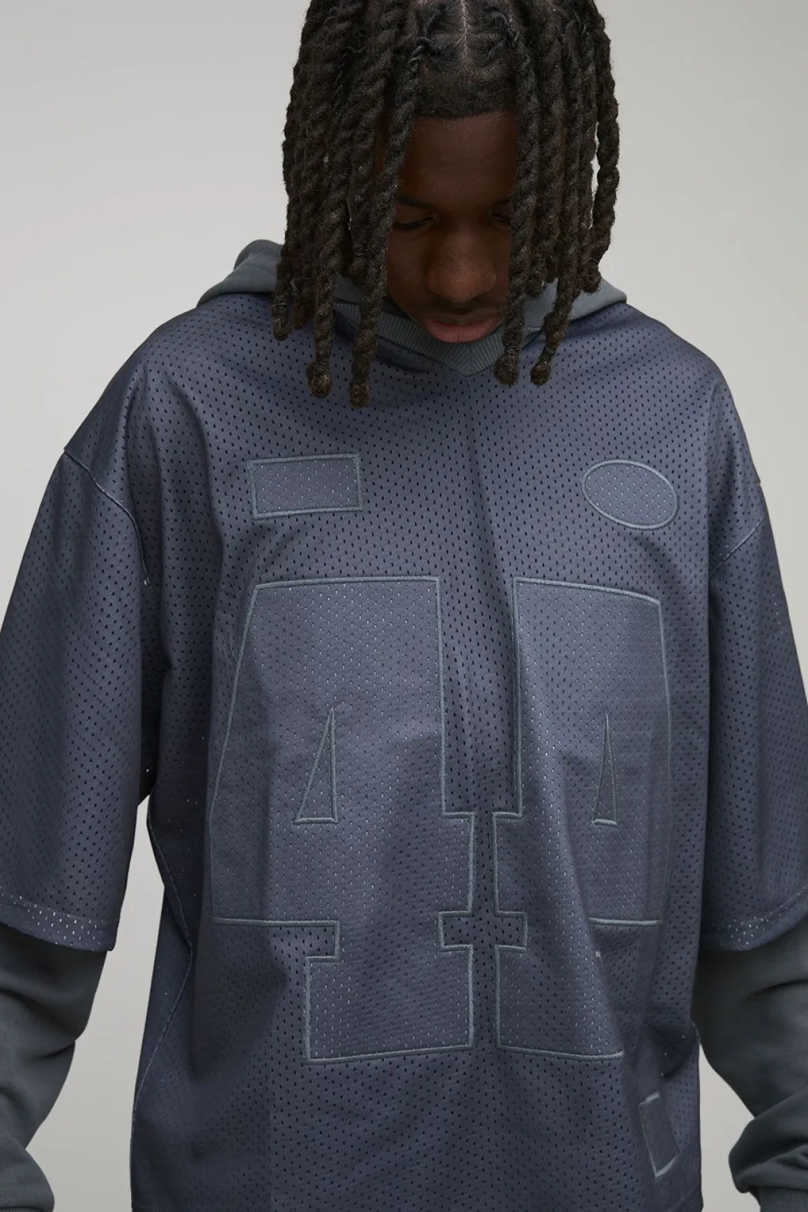 boohooMAN Sweat À Casynthétiqueche Oversize Délavé À Enfiler<Homme Sweats À Capuche Et Sweatshirts|Sweats À Capuche Et Sweats