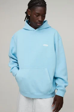 boohooMAN Sweat À Casynthétiqueche Oversize Homme Lavé Sport À Enfiler<Homme Sweats À Capuche Et Sweatshirts|Sweats À Capuche Et Sweats