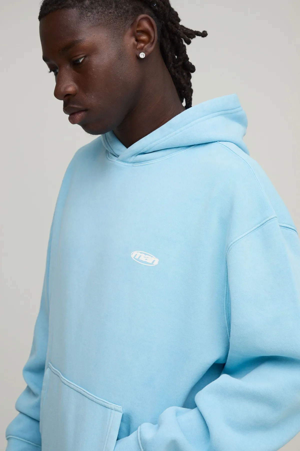 boohooMAN Sweat À Casynthétiqueche Oversize Homme Lavé Sport À Enfiler<Homme Sweats À Capuche Et Sweatshirts|Sweats À Capuche Et Sweats
