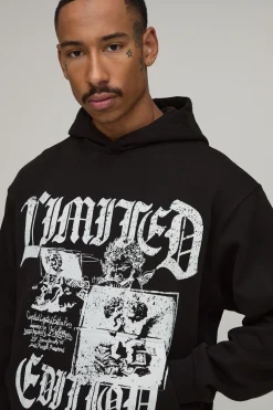 Sweat À Casynthétiqueche Oversize Imprimé Renaissance
