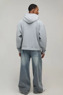 Sweat À Casynthétiqueche Oversize Boxy Délavé Édition Limitée