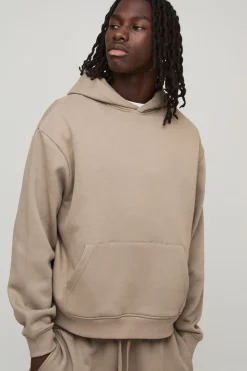 Sweat à Casynthétiqueche Oversize Boxy Basique
