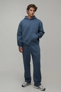 boohooMAN Sweat À Casynthétiqueche Oversize Coupe Boxy À Enfiler Essentiel<Homme Sweats À Capuche Et Sweatshirts|Sweats À Capuche Et Sweats