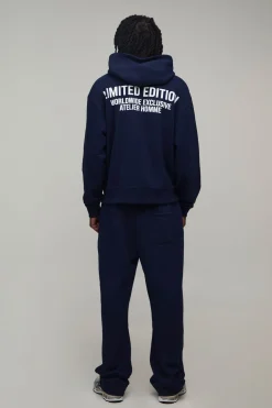 Sweat À Casynthétiqueche Oversize Boxy Édition Limitée Avec Fermeture Éclair Intégrale Pour Homme Grand
