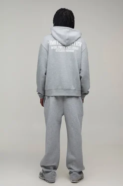 Sweat À Casynthétiqueche Oversize Ample Édition Limitée Avec Fermeture Éclair Tall