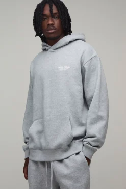 boohooMAN Sweat À Casynthétiqueche Oversize Édition Limitée Grande Taille<Homme Tout Afficher|Survêtements