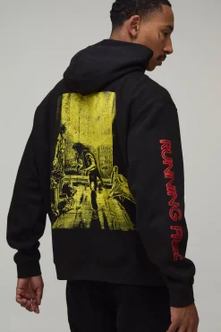 Sweat À Casynthétiqueche Oversize Sous Licence Iron Maiden
