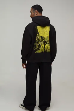 Sweat À Casynthétiqueche Oversize Sous Licence Iron Maiden