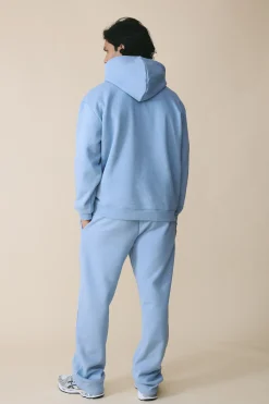 Sweat À Casynthétiqueche Oversize Brodé Lourd 500 G/m²