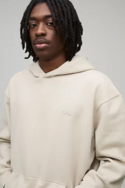 Sweat À Casynthétiqueche Oversize Imprimé Tigre Ton Sur Ton Pierre