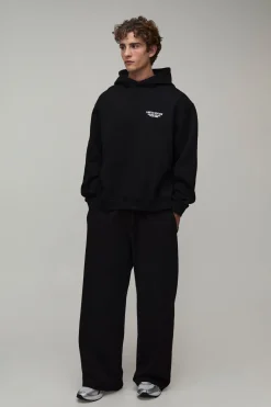 boohooMAN Sweat À Casynthétiqueche Oversize Édition Limitée À Enfiler Par La Tête<Homme Sweats À Capuche Et Sweatshirts|Sweats À Capuche Et Sweats