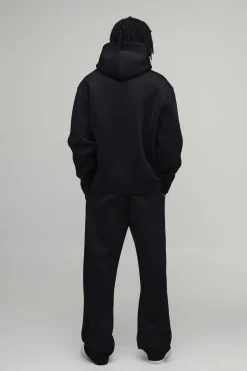 boohooMAN Sweat À Casynthétiqueche Oversize En Scuba Thermocollé Pour Homme Grand<Homme Tout Afficher|Sweats À Capuche Tall