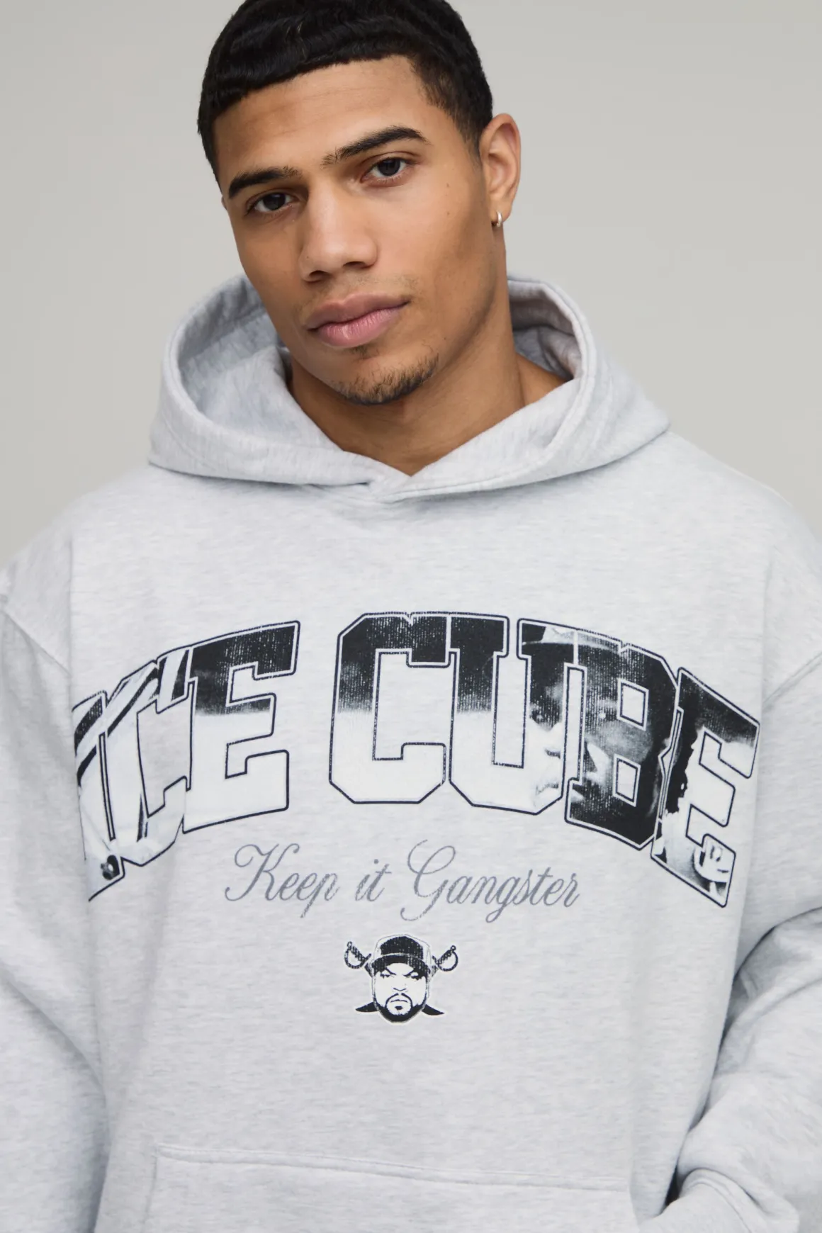 Sweat À Casynthétiqueche Oversize Ice Cube Imprimé Licence