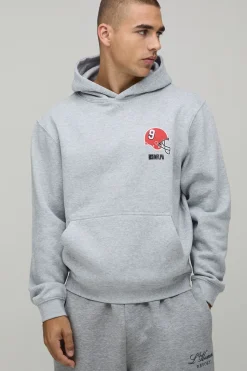 Sweat À Casynthétiqueche Oversize Imprimé Licence Nflpa Joe Burrow