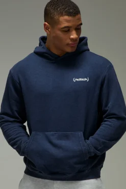 Sweat À Casynthétiqueche Oversize Boxy Délavé One More Rep